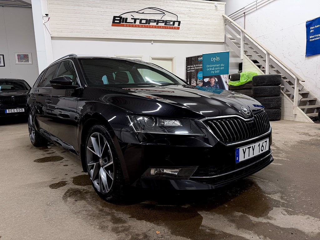 Skoda Superb Kombi 2.0 TSI 4x4 280hk Business Edition / L&K / P-Värm