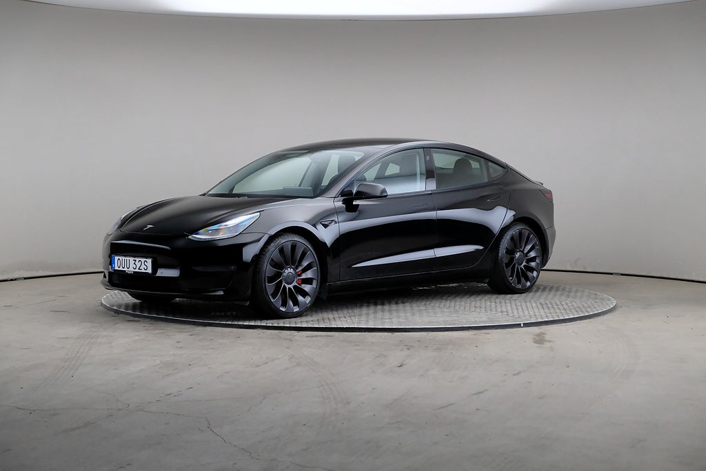 Tesla Model 3 Performance 513hk Läder Pano