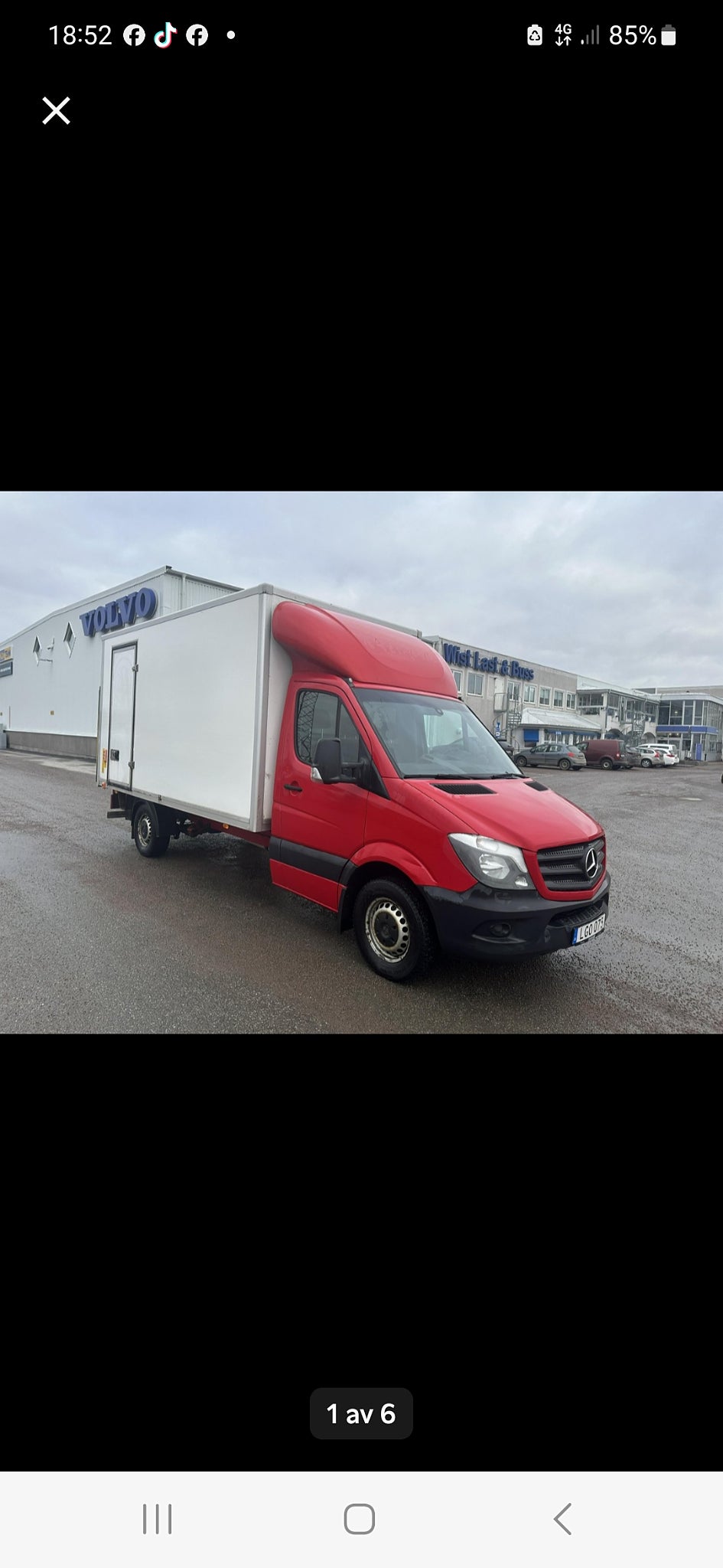Mercedes-Benz Sprinter 316 BlueTEC Chassi Enkelhytt 7G-Tronic Euro 5