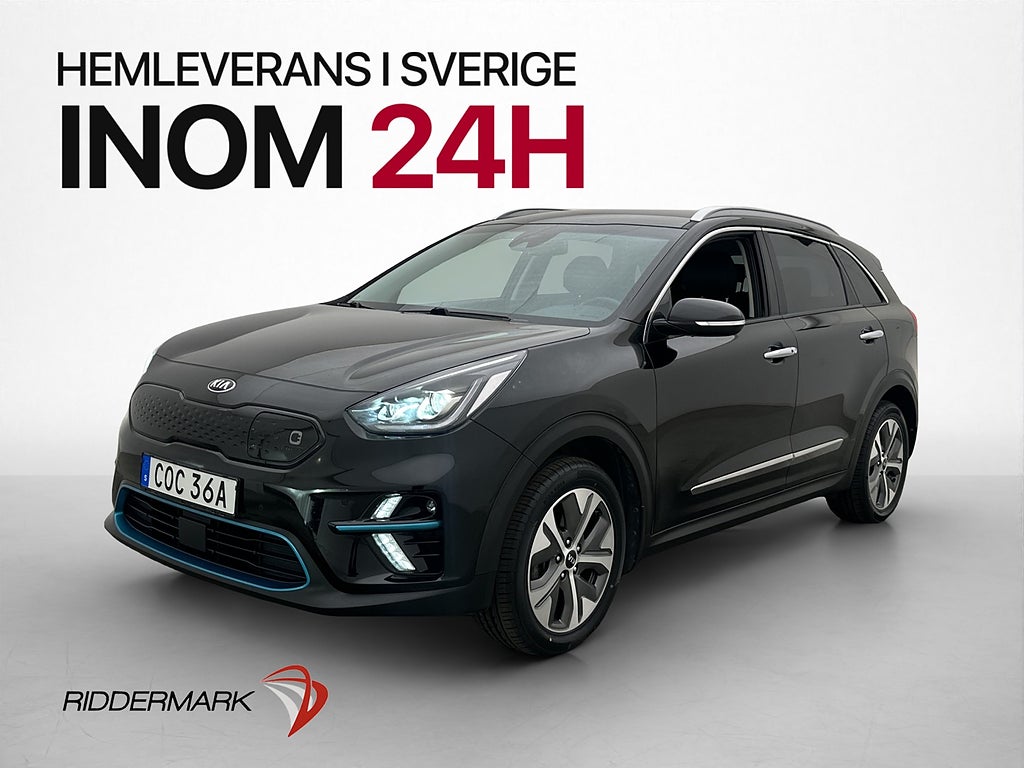 Kia E-Niro 64 kWh Advance Plus Kamera Skinn Navi Elstol