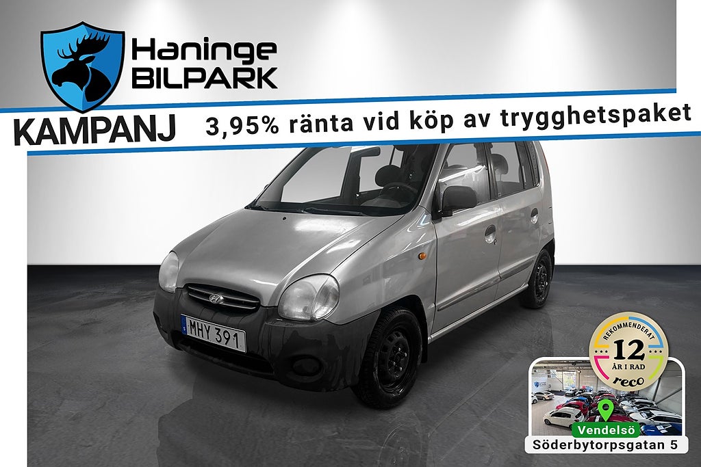 Hyundai Atos 1.0 SUPERDEAL 3.95%  / LÅGMILAD