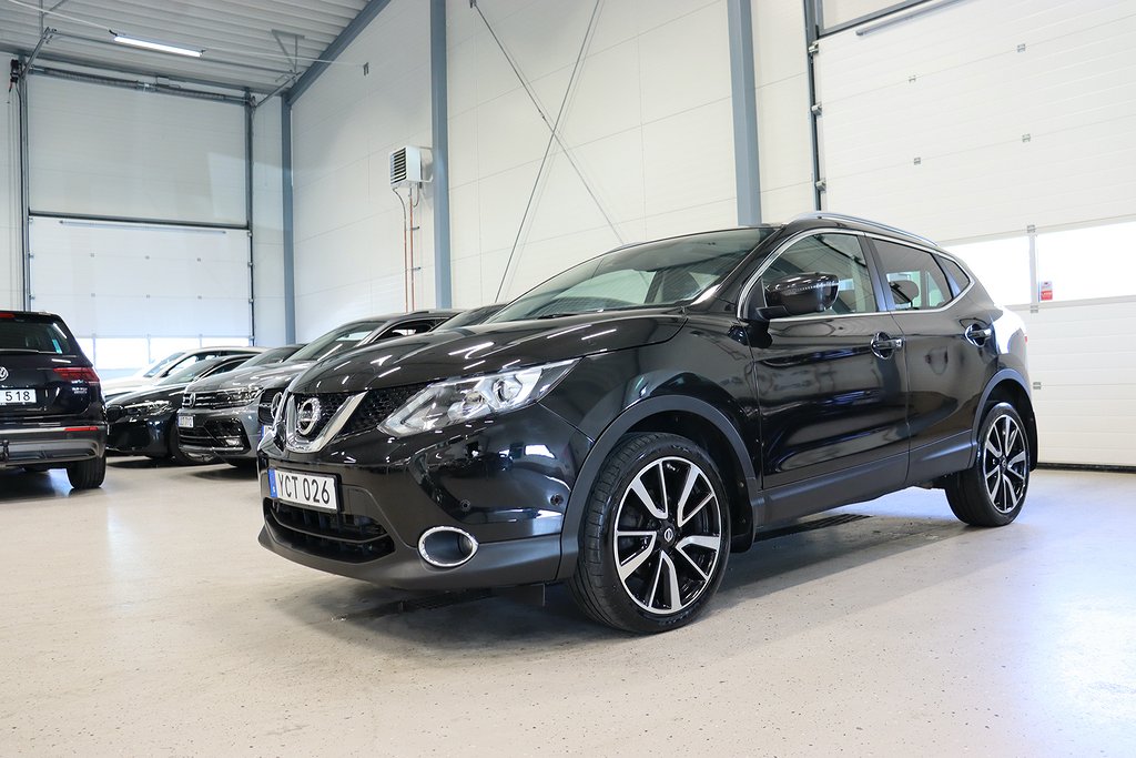 Nissan Qashqai 1.2 DIG-T XTRONIC Eu6 Pano 360° M-Värm 115hk