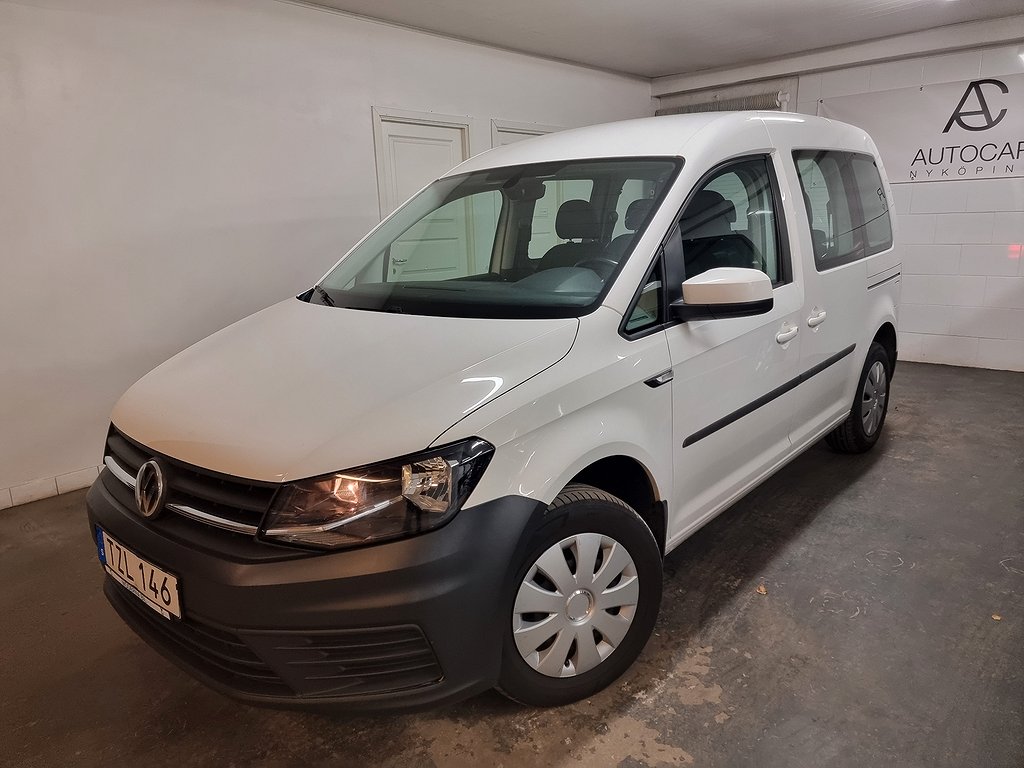 Volkswagen Caddy Life 2.0 TDI Låg mil,Euro 6,Automat,2 brukare