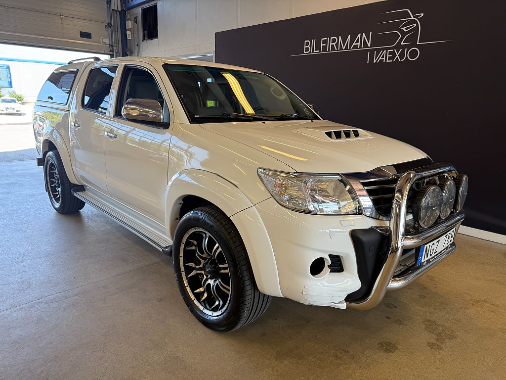 Toyota Hilux Dubbelhytt 3.0 D-4D 4x4 