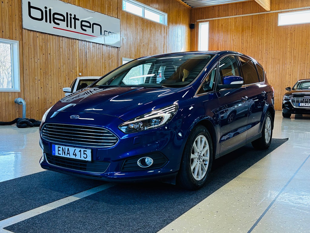 Ford S-Max 2 TDCi AWD Powershift Business GPS Carplay 7-sits