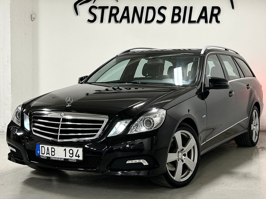 Mercedes-Benz E 250 T / Avantgarde / Drag / Sensorer / Skinn