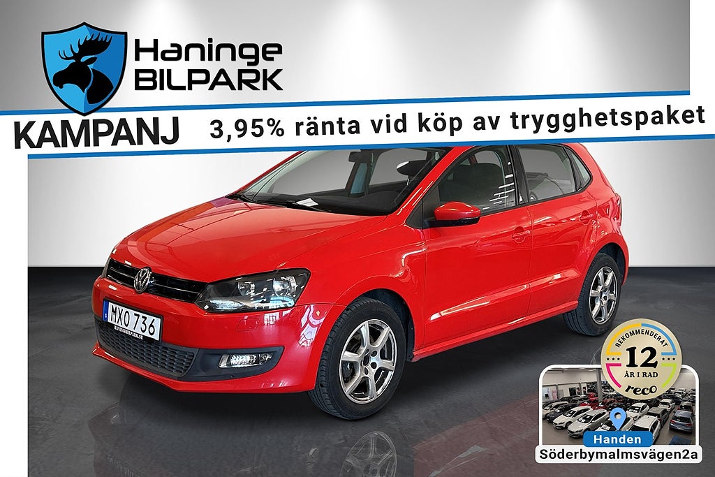 Volkswagen Polo 5-dr 1.2 TSI Masters /VÄRMARE /SUPERDEAL fr 3,95%