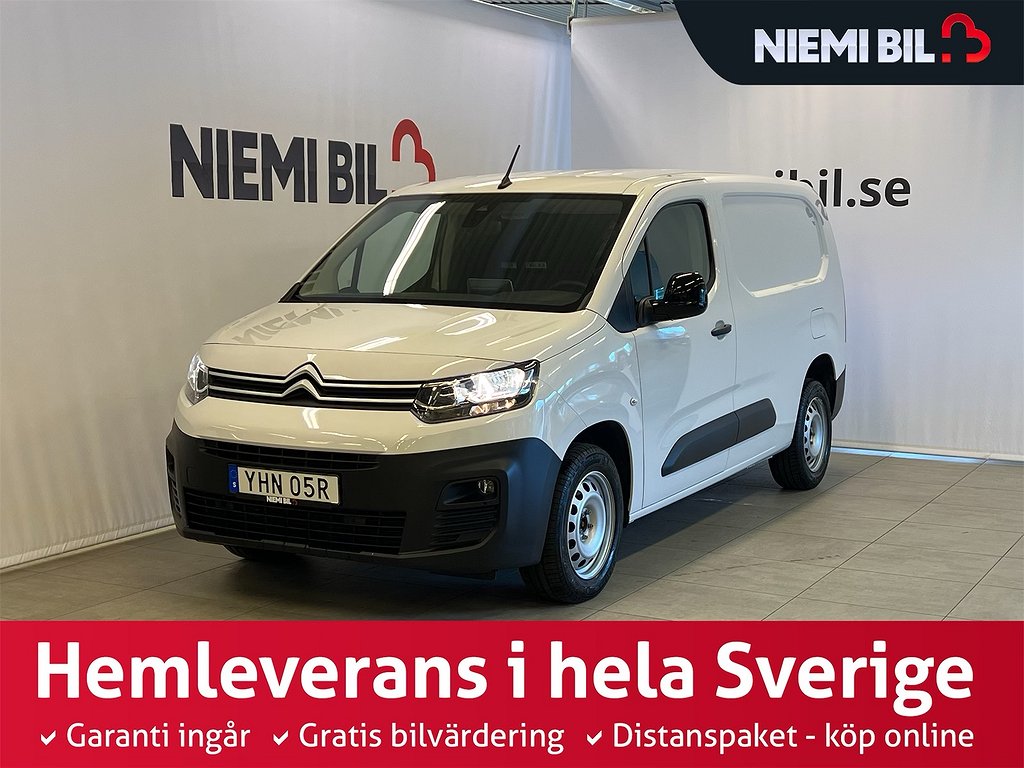 Citroën Berlingo Van 1.5 130hk D-värm/Drag/Kamera/SoV-däck