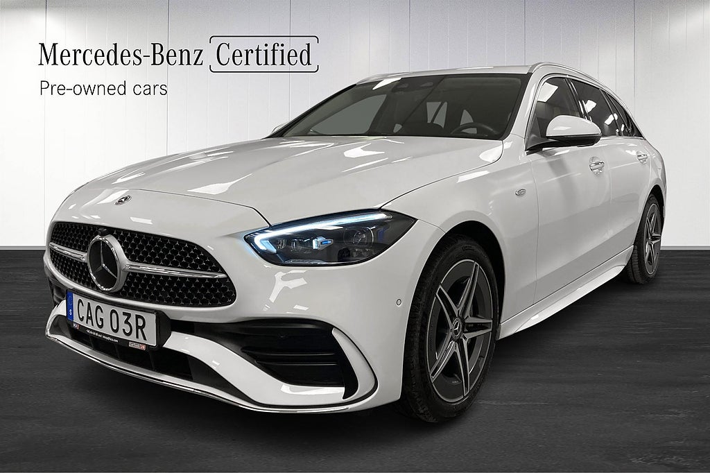Mercedes-Benz C 300 T e AMG Premium Dragkrok / Värmare