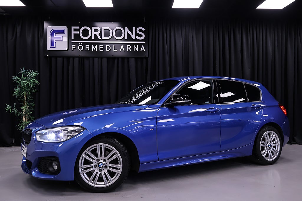 BMW 120D xDrive 5-dörrars Steptronic M-Sport H&K NAVI  VÄRMARE