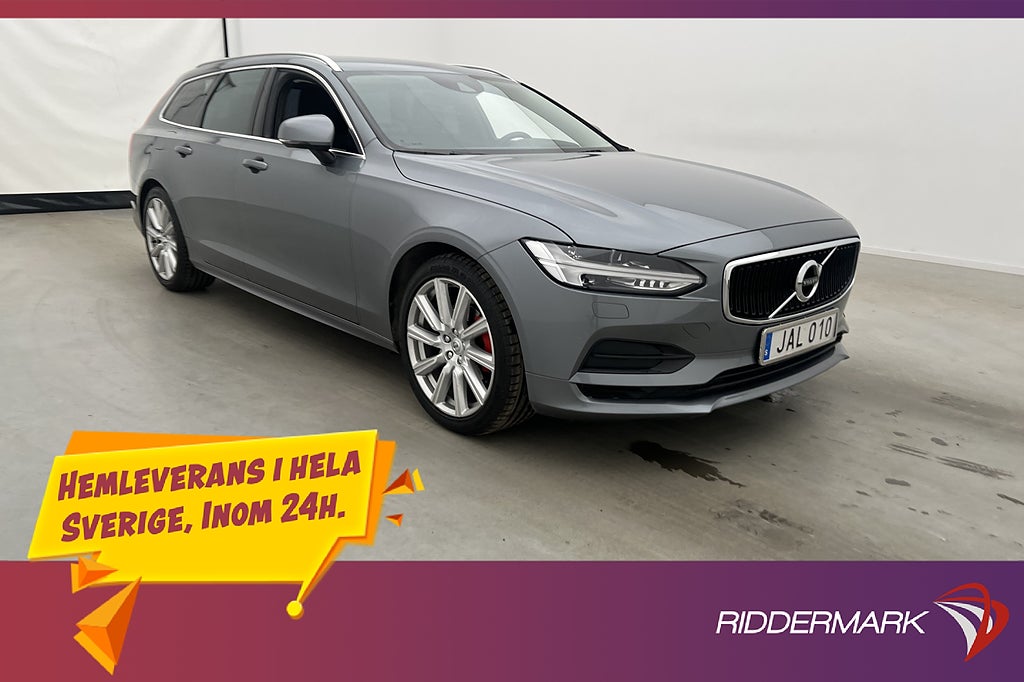 Volvo V90 D3 AWD 150hk Momentum VOC D-Värmare Drag