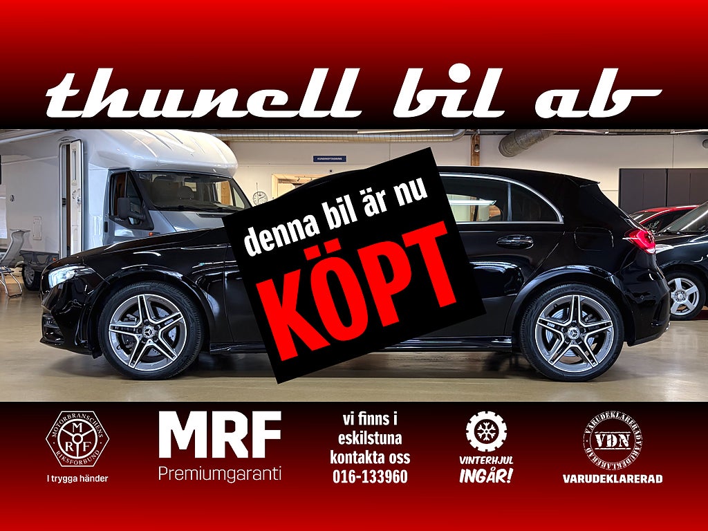Mercedes-Benz A 250 e 8G-DCT AMG Line PHEV-218HK-VHJUL-DRAG-KÖPT