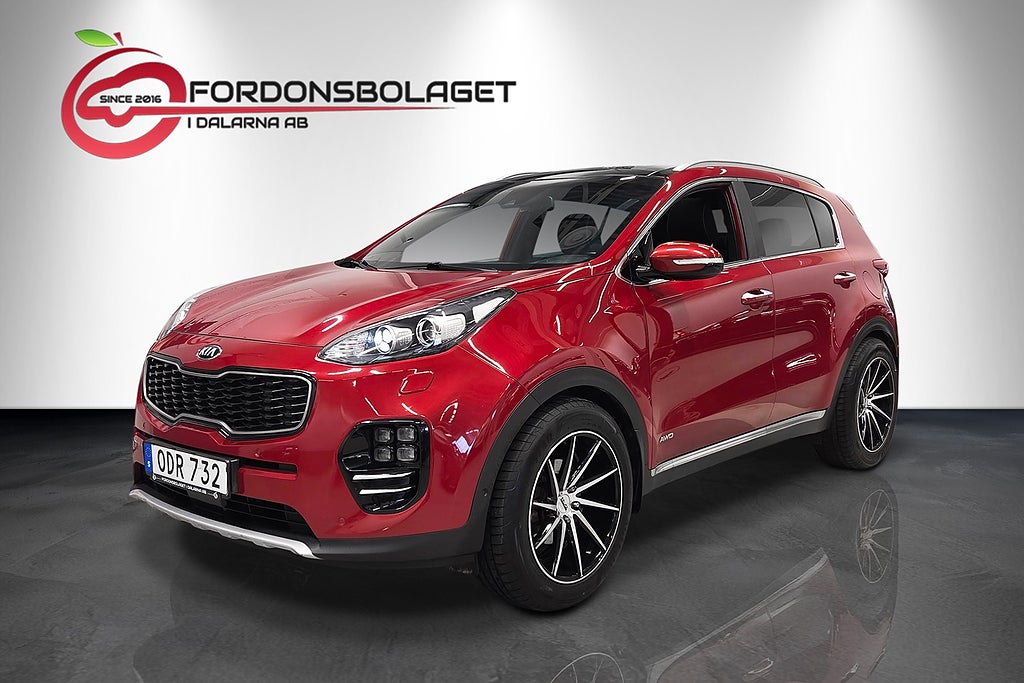 Kia Sportage 2.0 CRDi AWD GT-Line Pano Drag Kamera JBL Navi