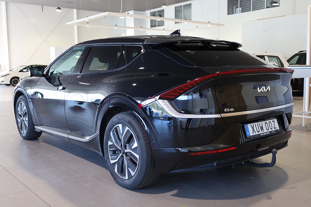 Kia EV6 77.4 kWh 360° Navi Drag Läder Leasbar Rattvärme V-Hjul 2023