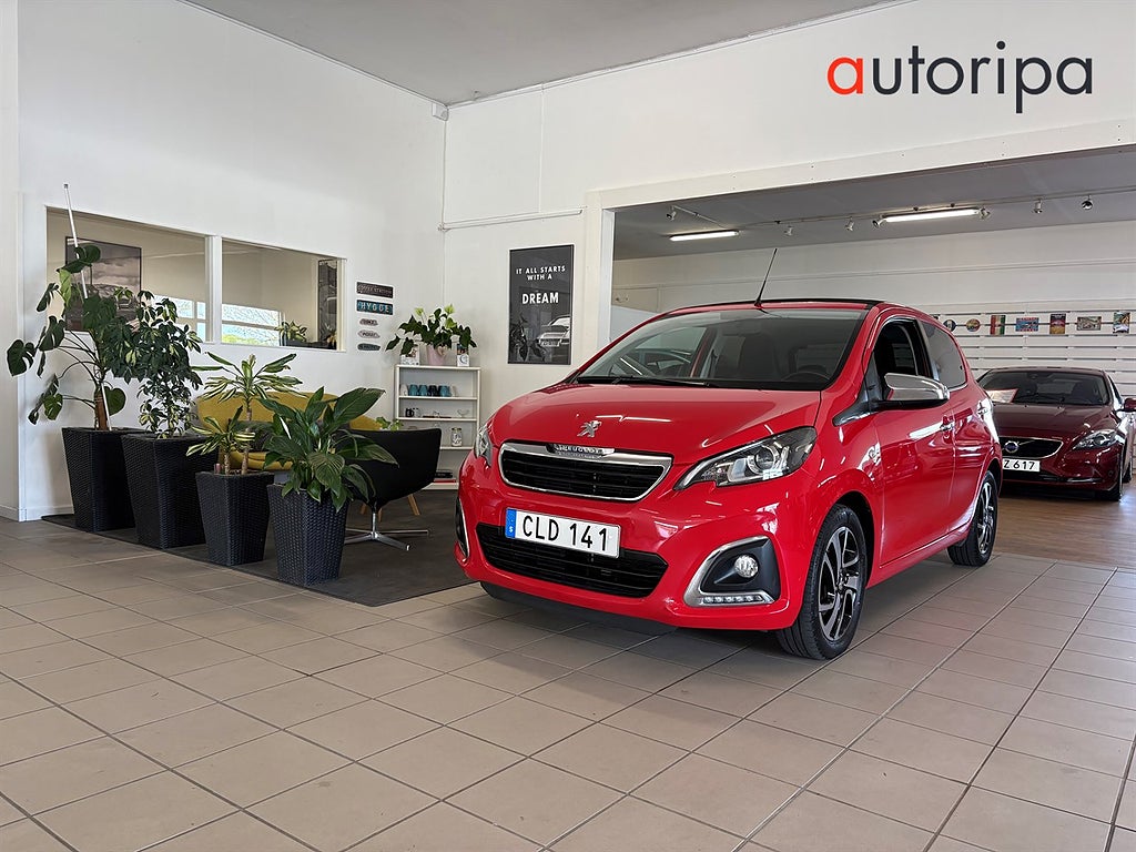 Peugeot 108 TOP! 5-dörrar 1.0 VTi Manuell, 69hk