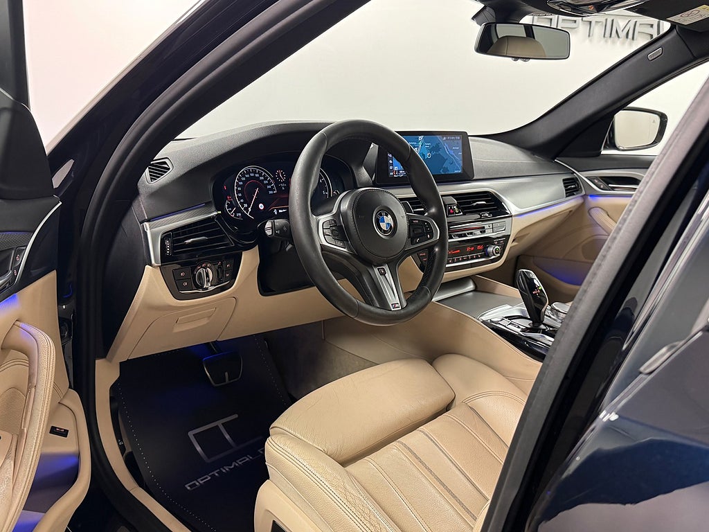 BMW 520 D Sedan Steptronic M-Sport 190HK HUD Värmare Välutr bild 6