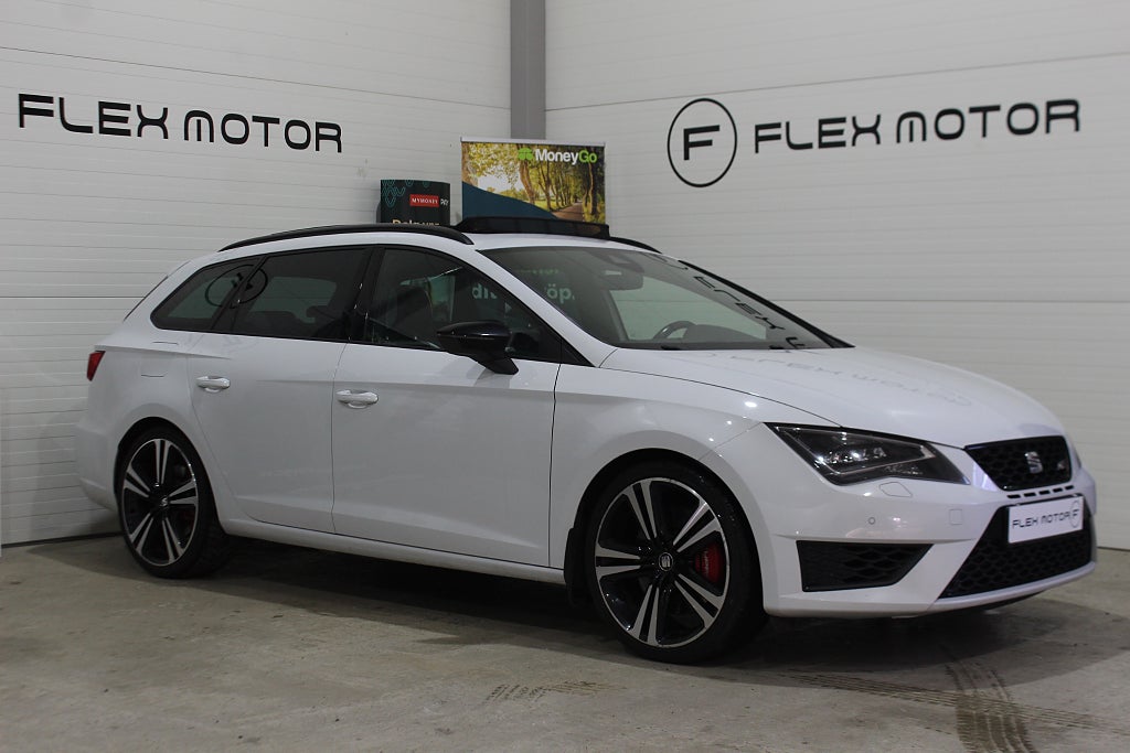 Seat Leon ST León Cupra ST 2.0 TSI Cupra Euro 6 290 HK Pano