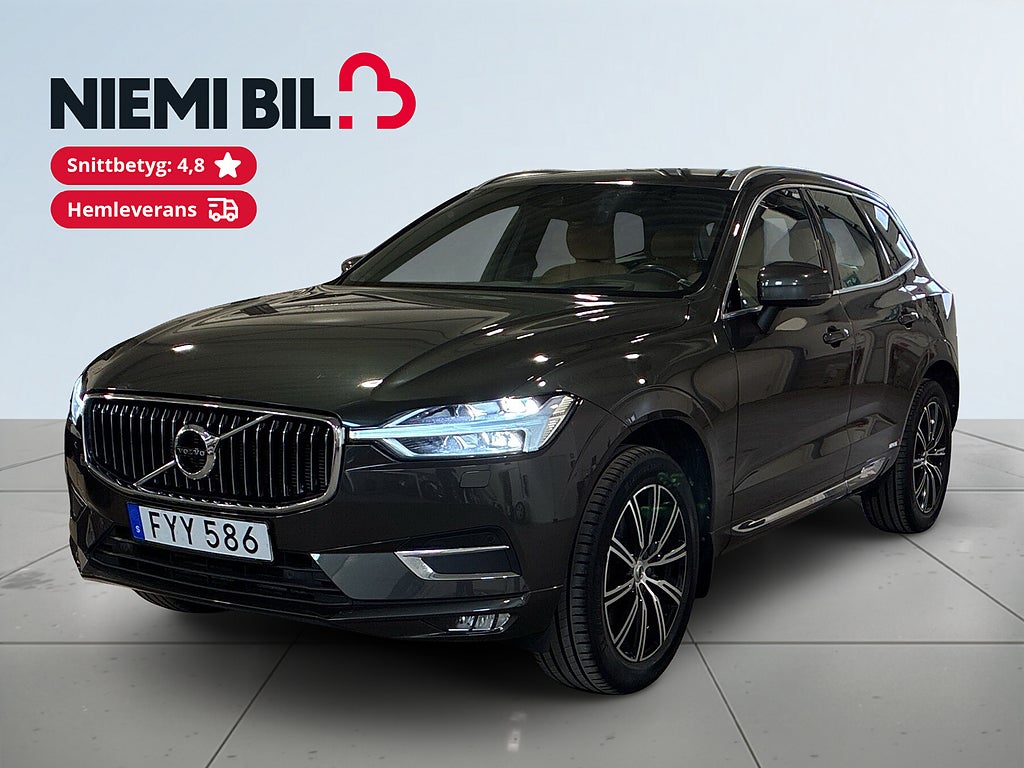 Volvo XC60 T5 AWD Inscription Värmare Kamera Cockpit HuD H/K S&V