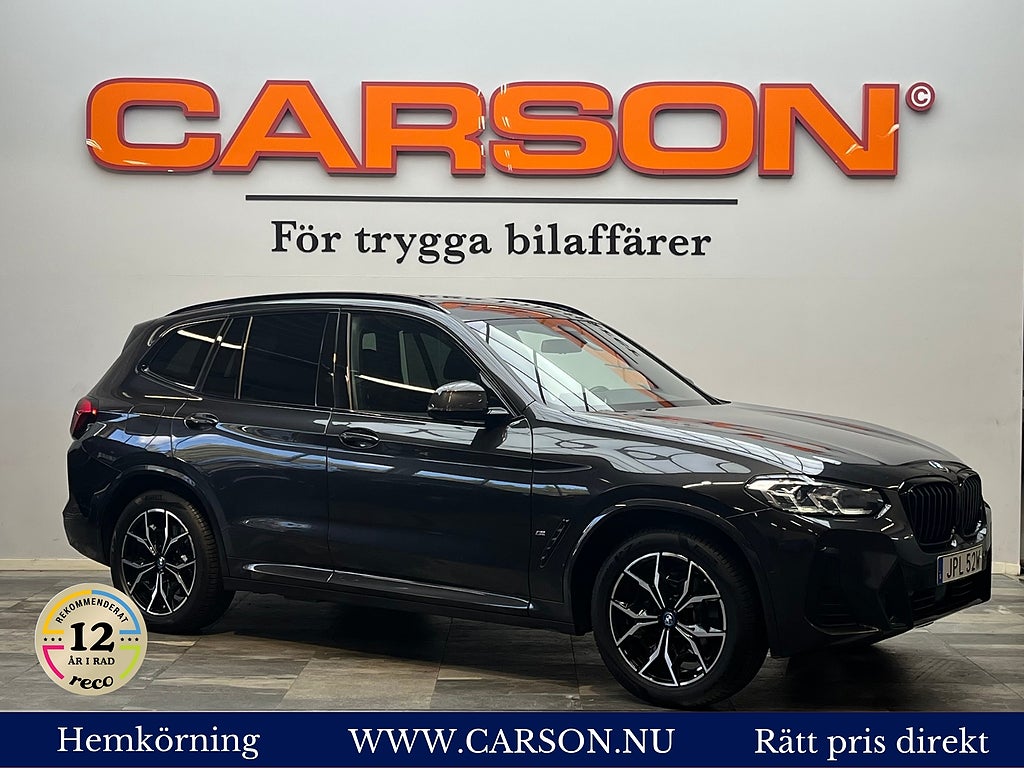 BMW X3 xDrive30e Steptronic M Sport Drag Läder Backkamera