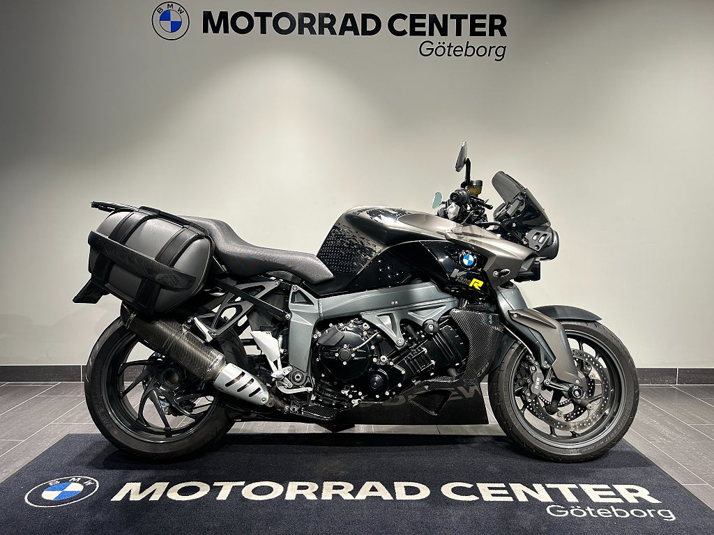 BMW K1300R Slipon/Sidoväskor/Kolfiber BellyPan/4168 mil