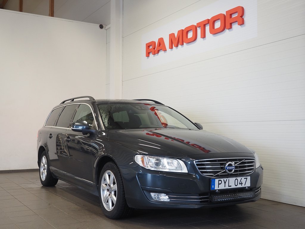 Volvo V70 D4 Classic Momentum Drag Rattvärm K-rem bytt 181hk 2016