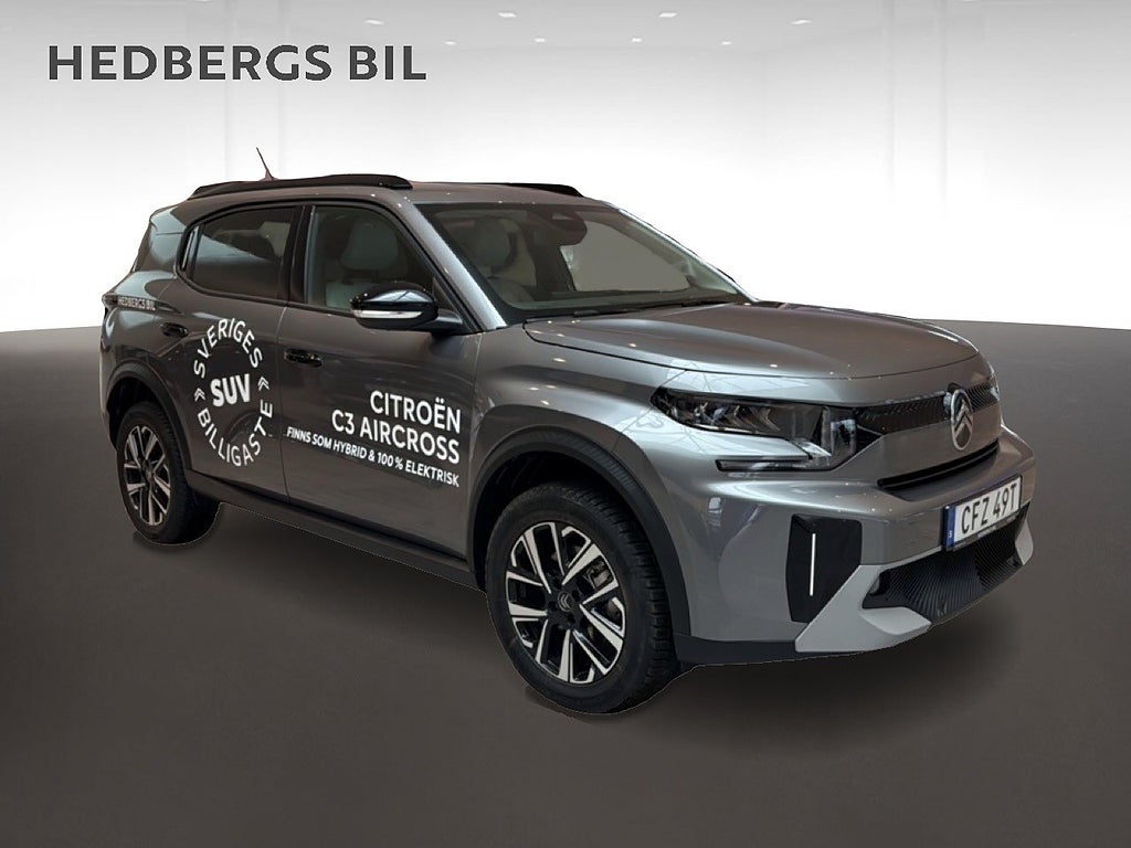 Citroën C3 Aircross Hybrid 136 PLUS  7-sits ( Demobil )