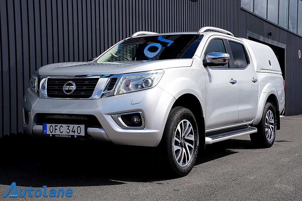 Nissan Navara DH 2.3 dCi 4WD, Skinnklädsel, Drag, 360°-kamera 190hk