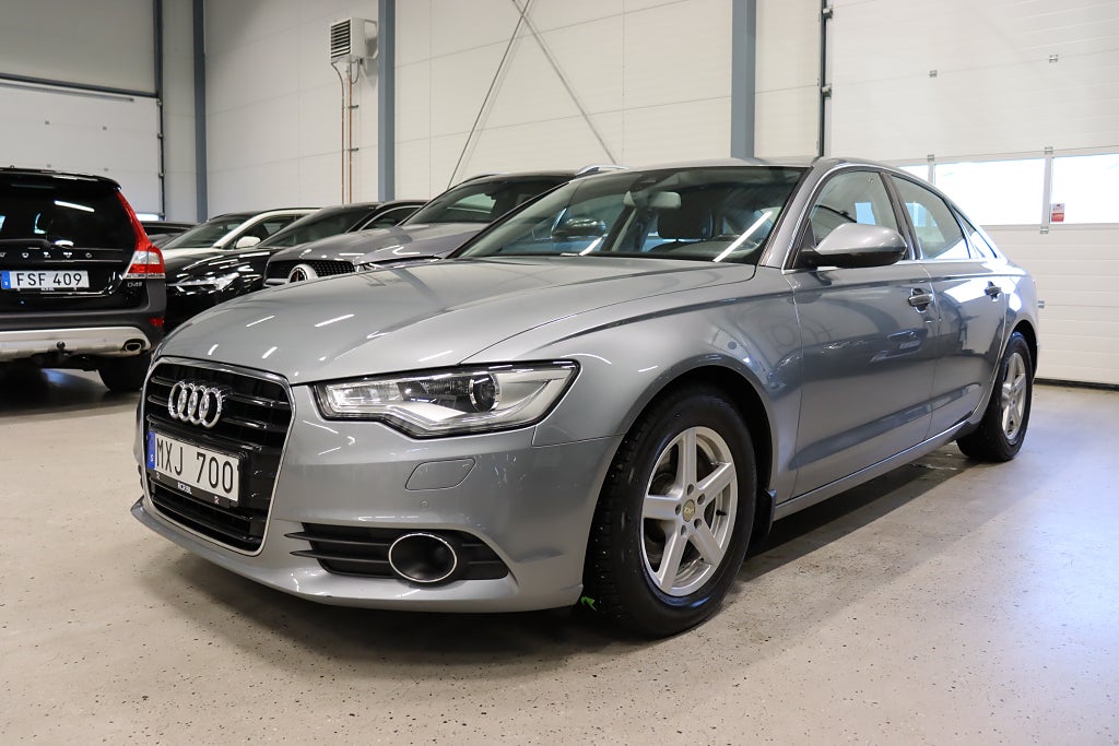 Audi A6 Sedan 2.0 TDI DPF Drag B-Kam D-Värm Taklucka 177hk