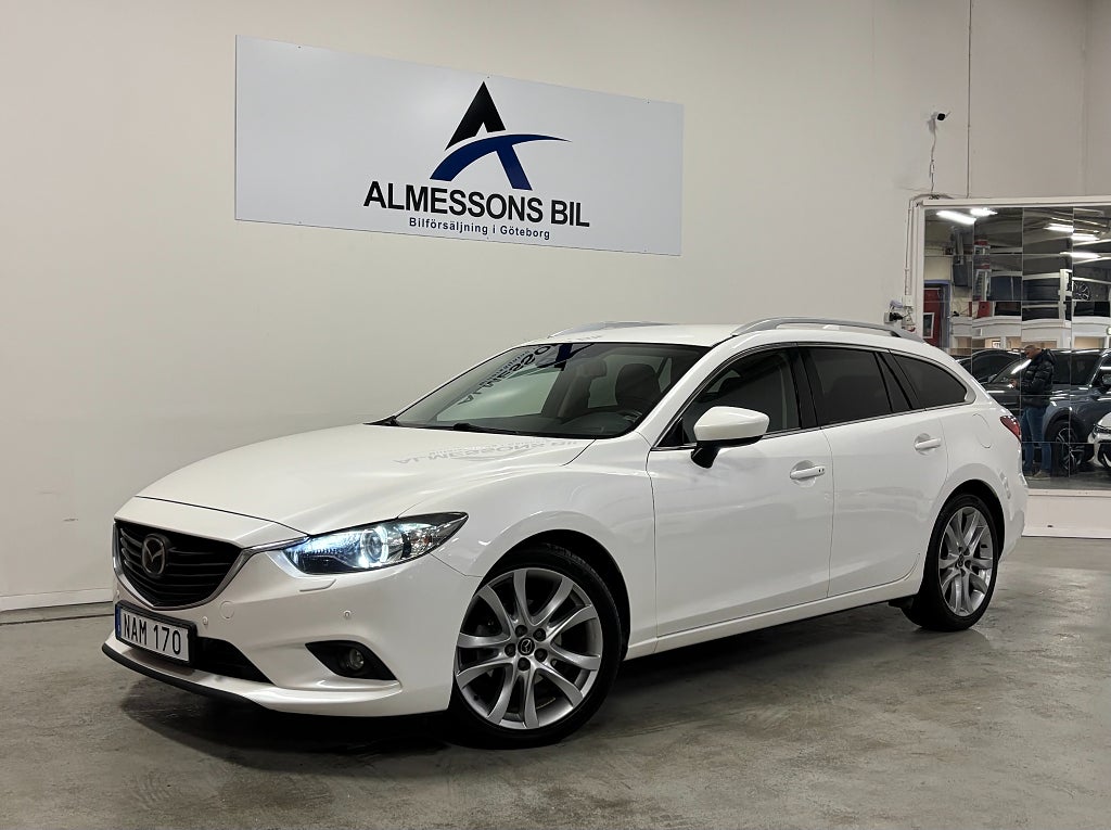 Mazda 6 Wagon 2.2 SKYACTIV-D Optimum B-Kamera-Navi Vinterhjul
