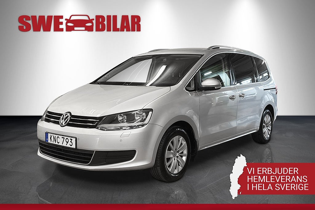 Volkswagen Sharan 7-seater 2.0 TDI DPF BMT Masters NAVI B-Kam D-Värm Drag