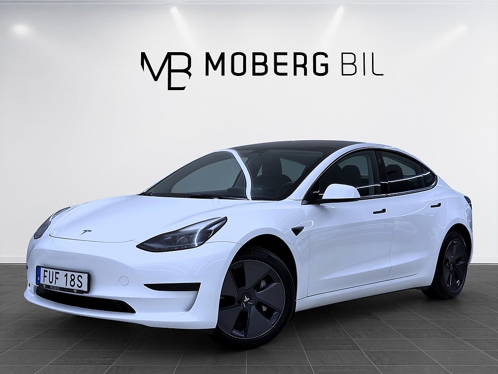 Tesla Model 3 Standard Range 283hk Pano Läder B-Kamera Drag