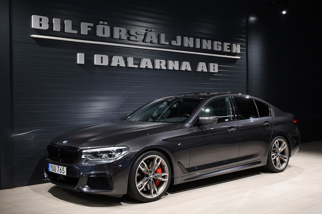 BMW M550 i xDrive Sedan 462hk Ultimate B&W/Massage/Värmare