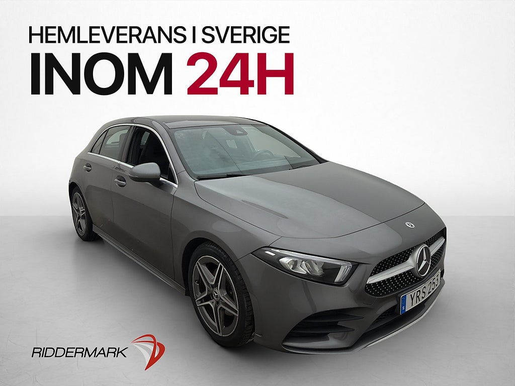 Mercedes-Benz A 200 AMG Panorama Kamera Skinn/Alcantara