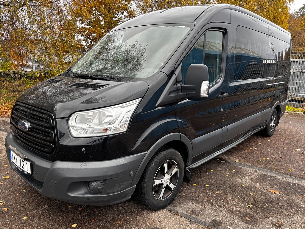 Ford Transit 350 Kombi 9-Sits Minibuss Ramp VAT/MOMS