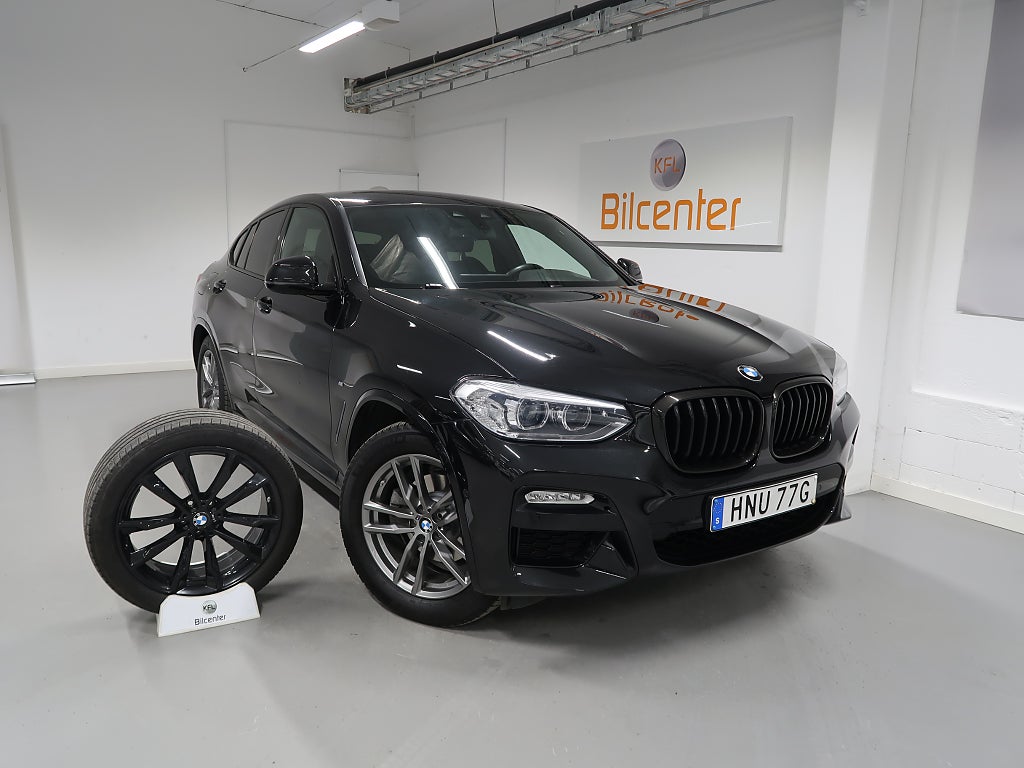BMW X4 *KFL 10 år 2,99%* xDrive20i M Sport V-Däck ingår Drag-Navi-Kamer