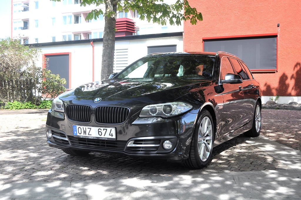 BMW 520d Touring Steptronic Skinn Dragkrok Euro 6