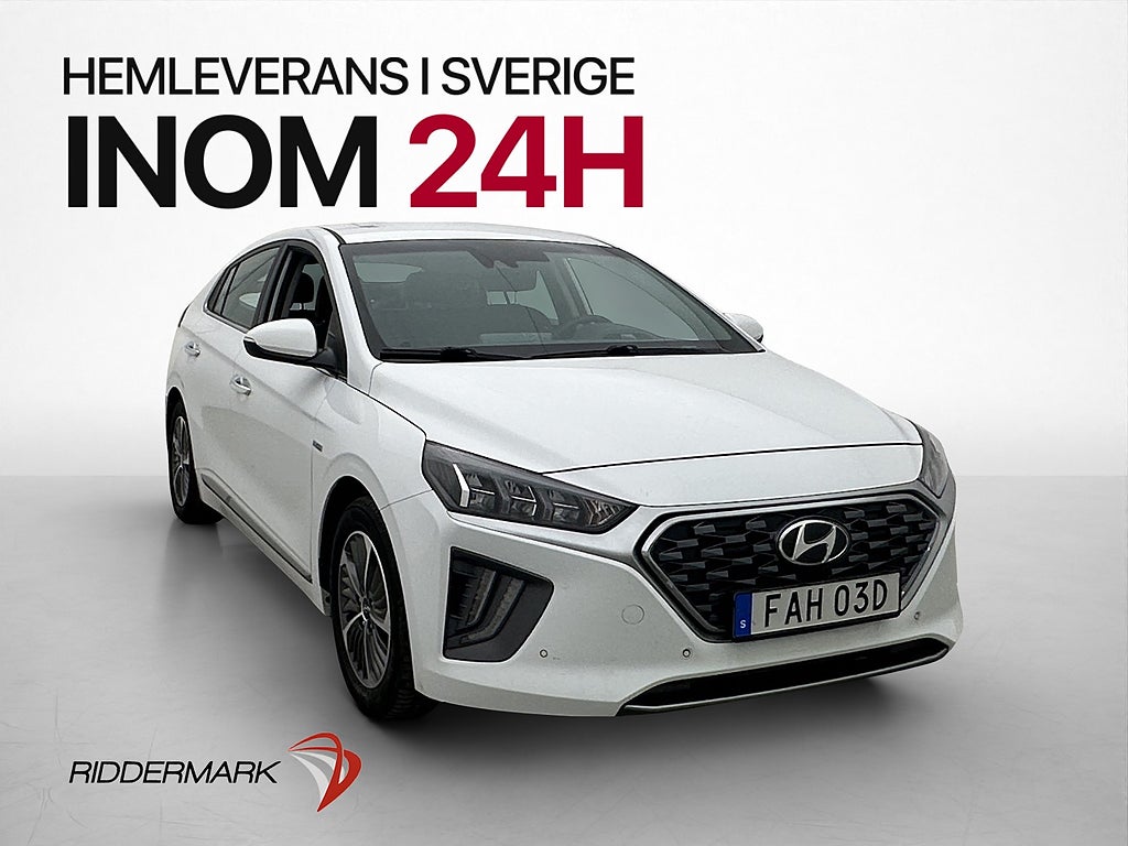 Hyundai IONIQ Plug-in 164hk Premium Dragkrok Kamera Rattvärm