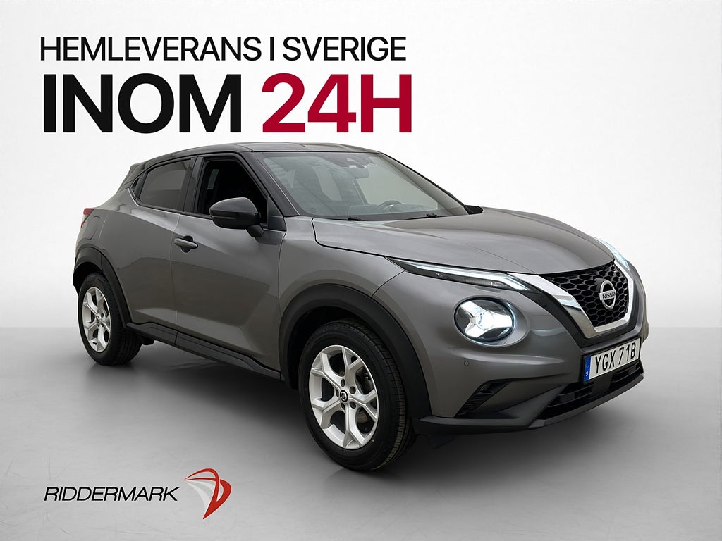 Nissan Juke 1.0 DIG-T 117hk N-Connecta 360° CarPlay Keyless