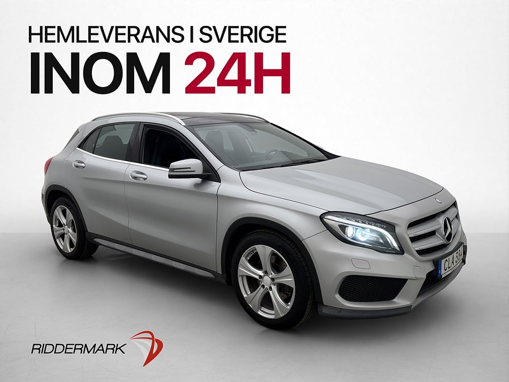Mercedes-Benz GLA AMG 200d 4MATIC Pano Värmare Kamera Skinn