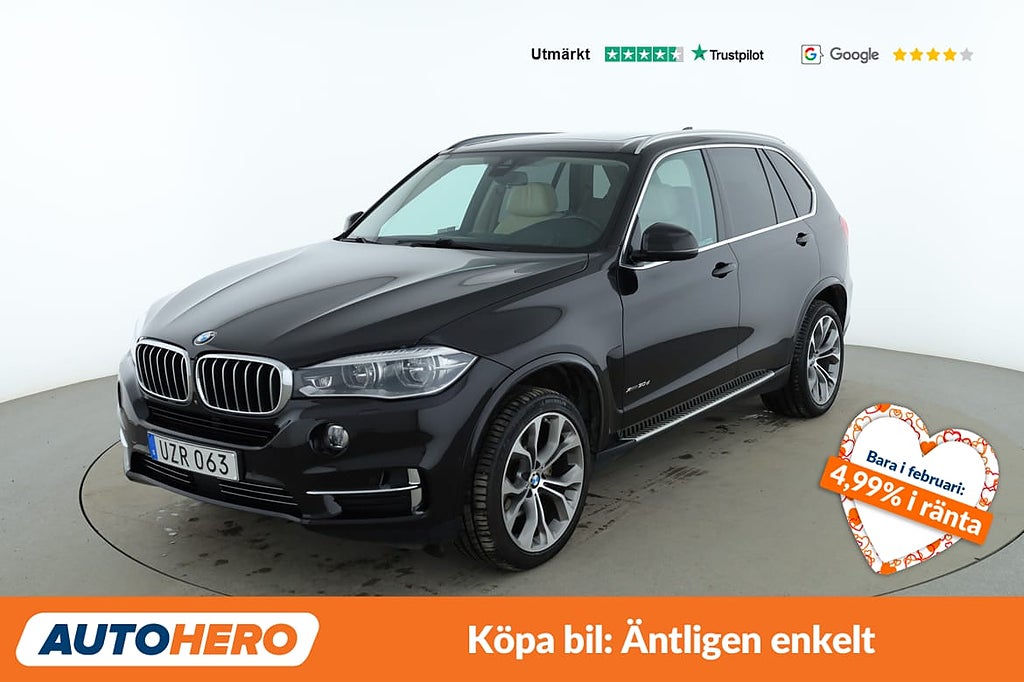 BMW X5 xDrive30d / HUD, H/K, Panorama, Värmare, 360