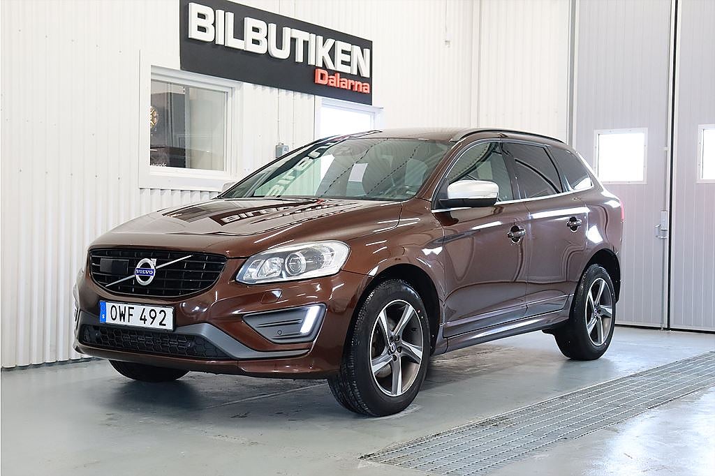 Volvo XC60 D5 AWD Aut R-Design 220hk 1-Brukare