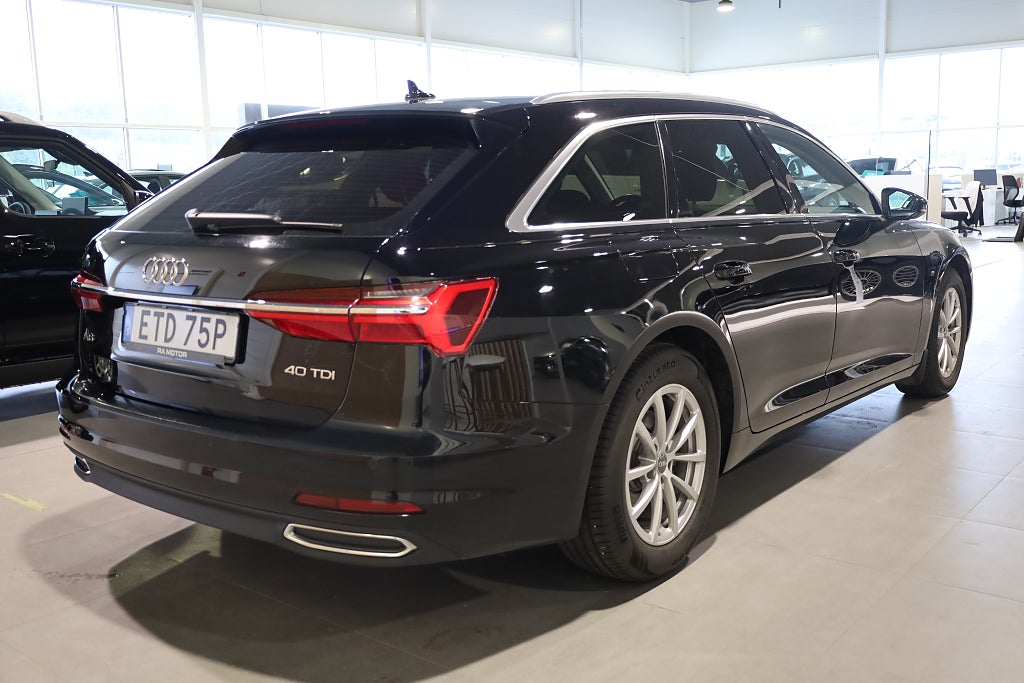 Audi A6 Avant 40 TDI 2.0 TDI AUT Drag Navi Värmare Leasbar 2019
