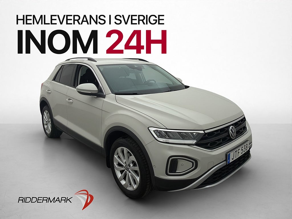 Volkswagen T-Roc 1.5 TSI 150hk Cockpit Kamera CarPlay
