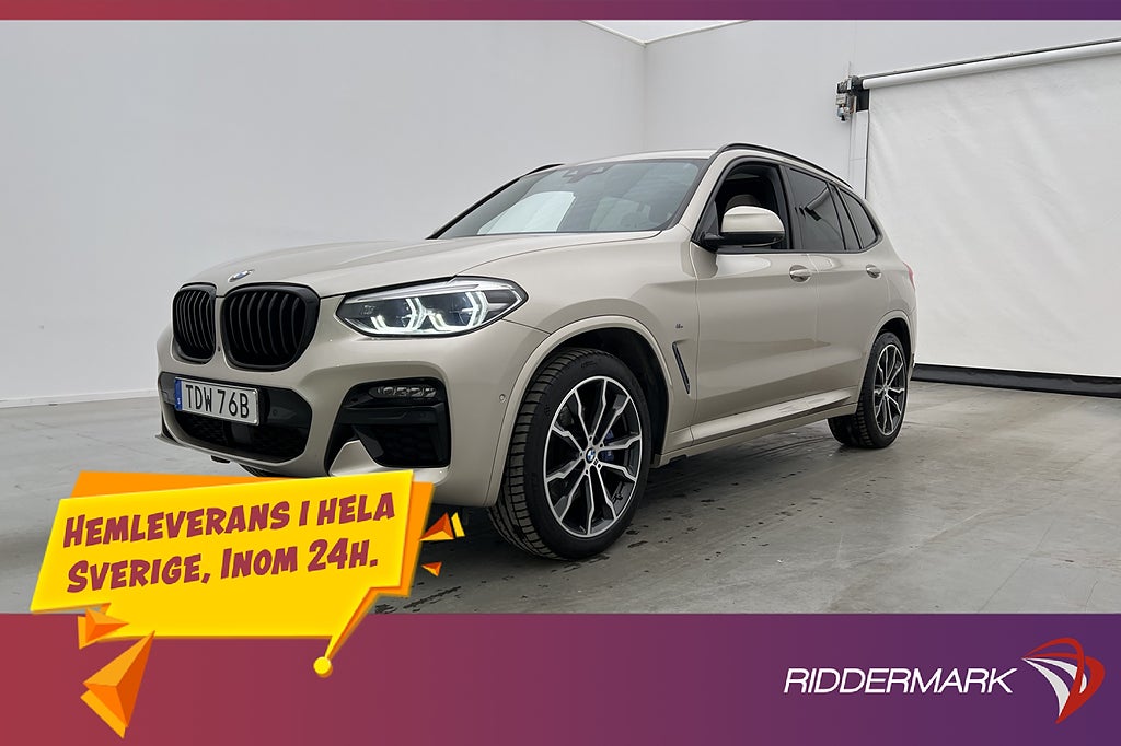 BMW X3 M40i 360hk M Sport Värmare Pano H/K HUD 360° Drag
