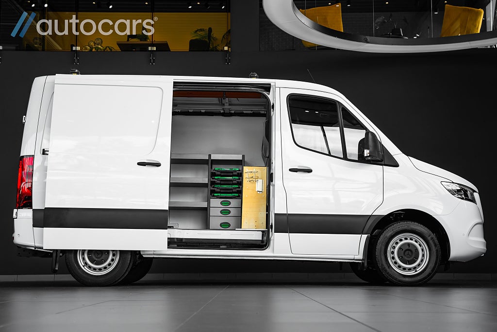 Mercedes-Benz Sprinter 317 CDI 170hk 9G-Tronic |Leasbar| Inredning|Drag|Läder