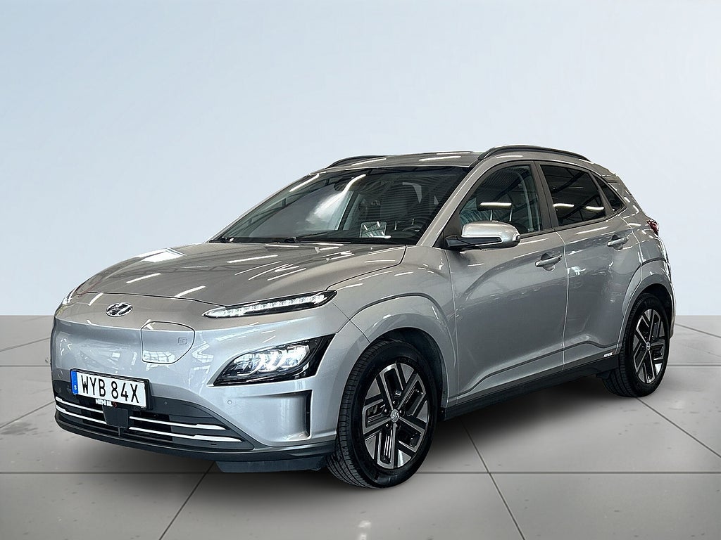 Hyundai Kona 64 kWh Advanced S&V-hjul/Kamera/HuD/Carplay/Skinn