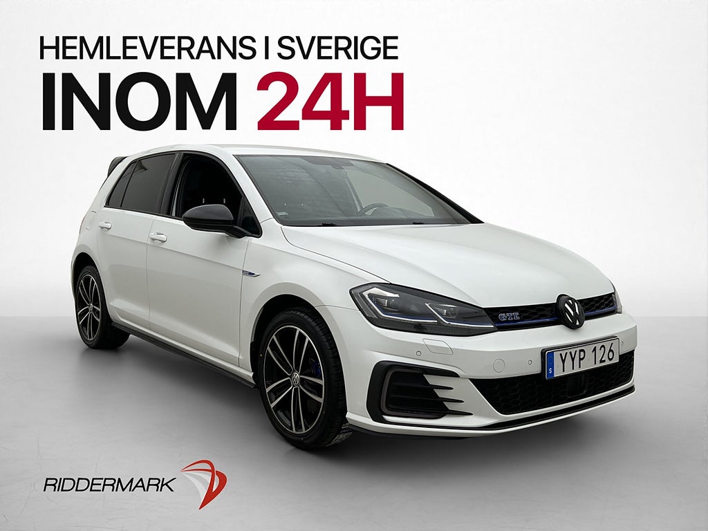 Volkswagen Golf GTE 1.4 TSI 204hk Cockpit Carplay Adptv-Fart