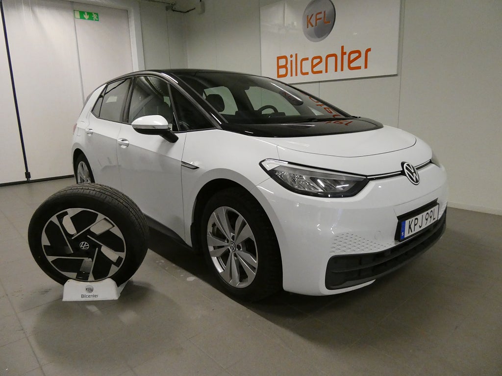 Volkswagen ID.3 Pro Performance 58kWh *KFL 10år 2,99%* Navi-Värmare SoV
