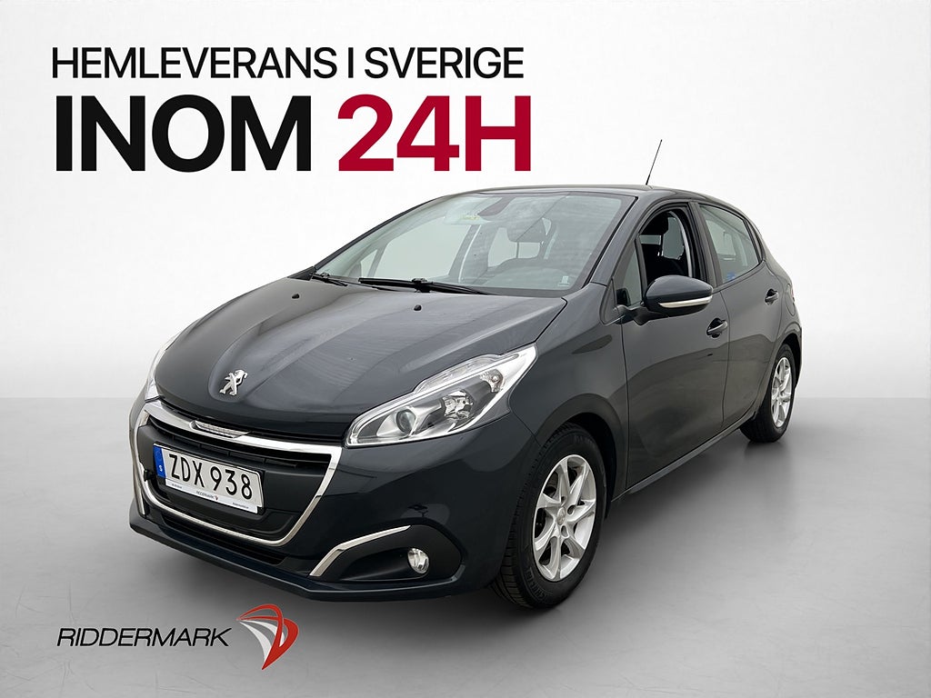 Peugeot 208 1.2 PureTech Aut Bluetooth M-Värmare Farthållare