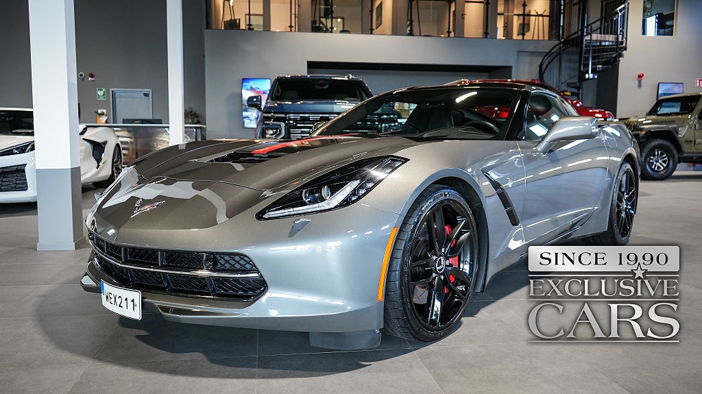 Chevrolet Corvette Stingray 3LT Z51 Performance / Kolfiber / Svensksåld